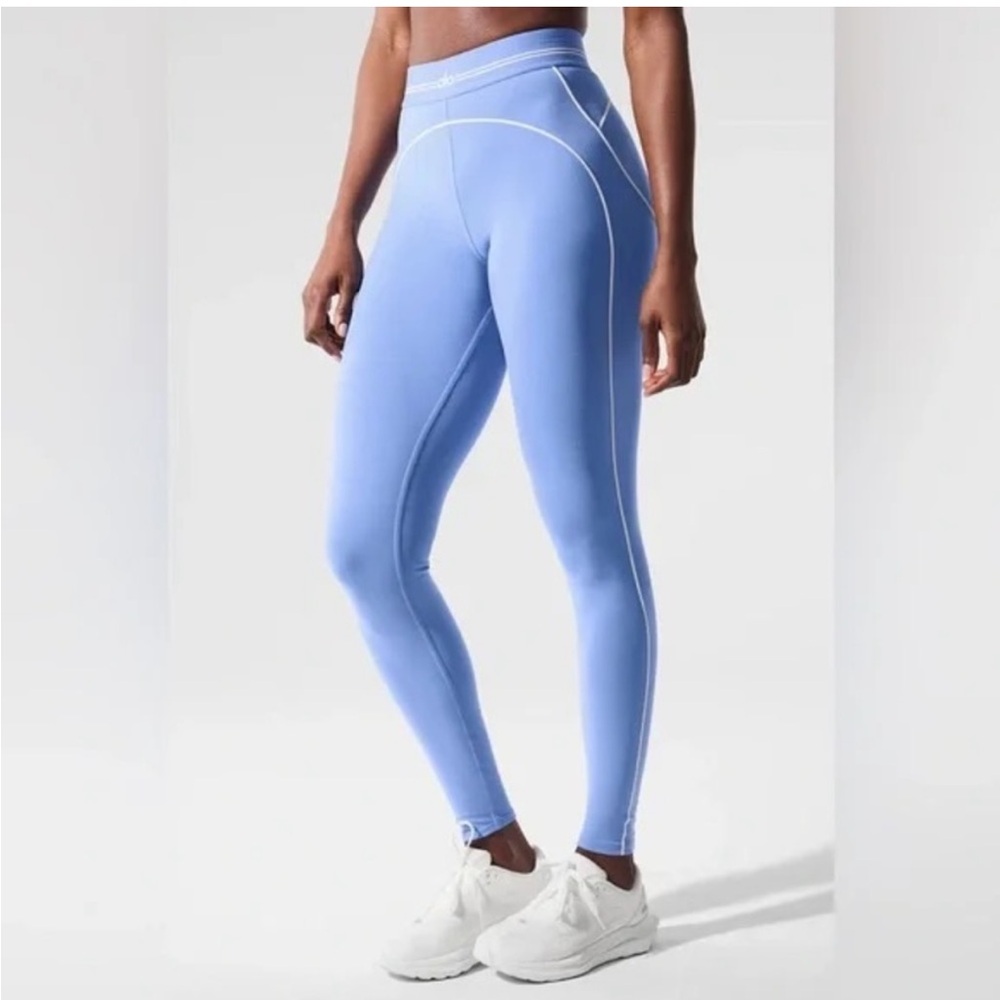 Alo Yoga Airbrush High-Waist Heart Throb Leggings